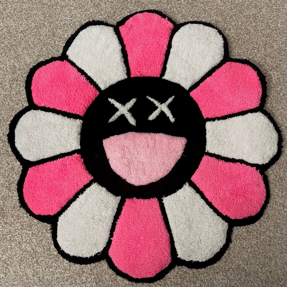 Pink and White Flower Accent Decor